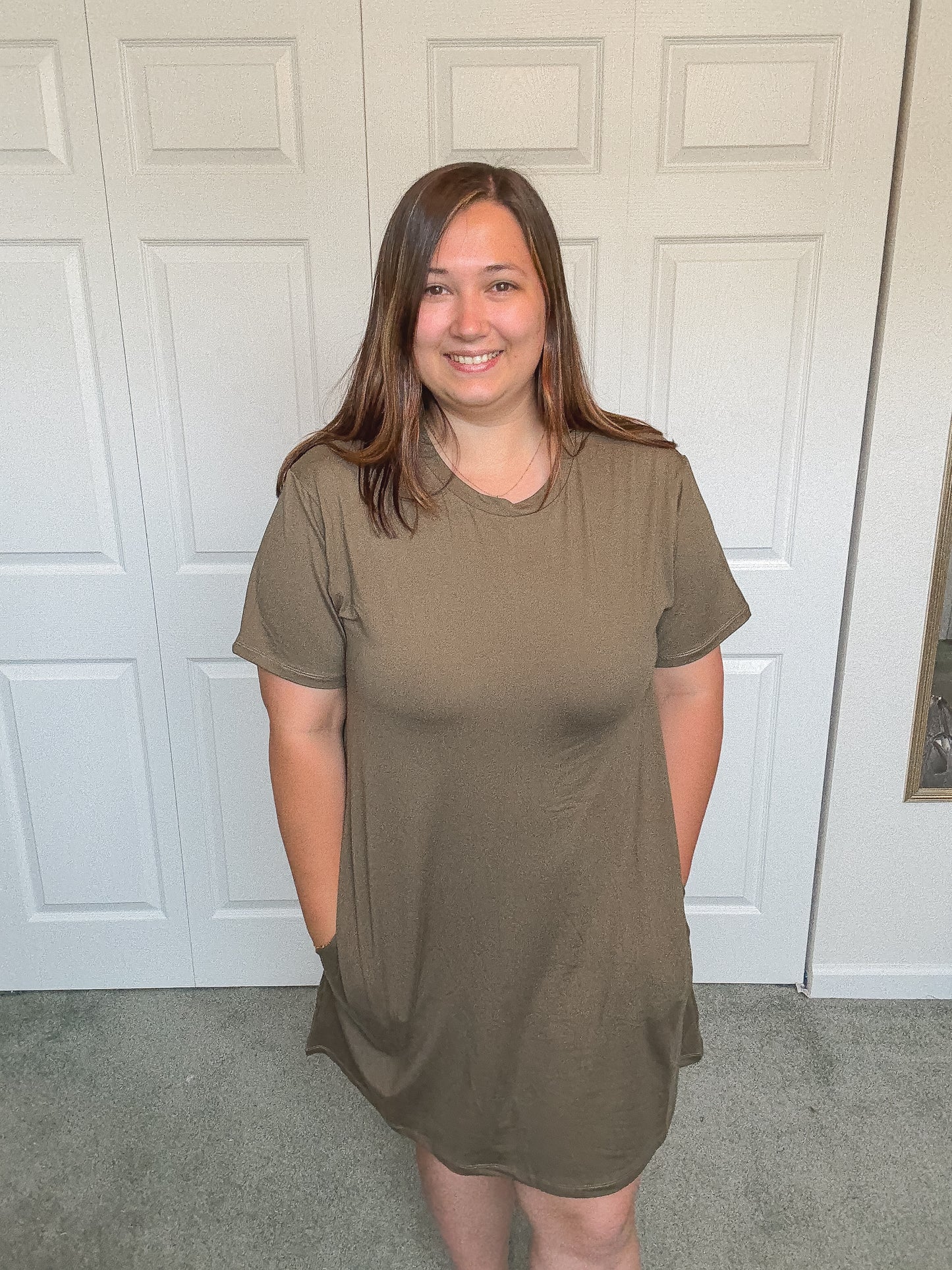 On The Go T-Shirt Dress RGK RTS