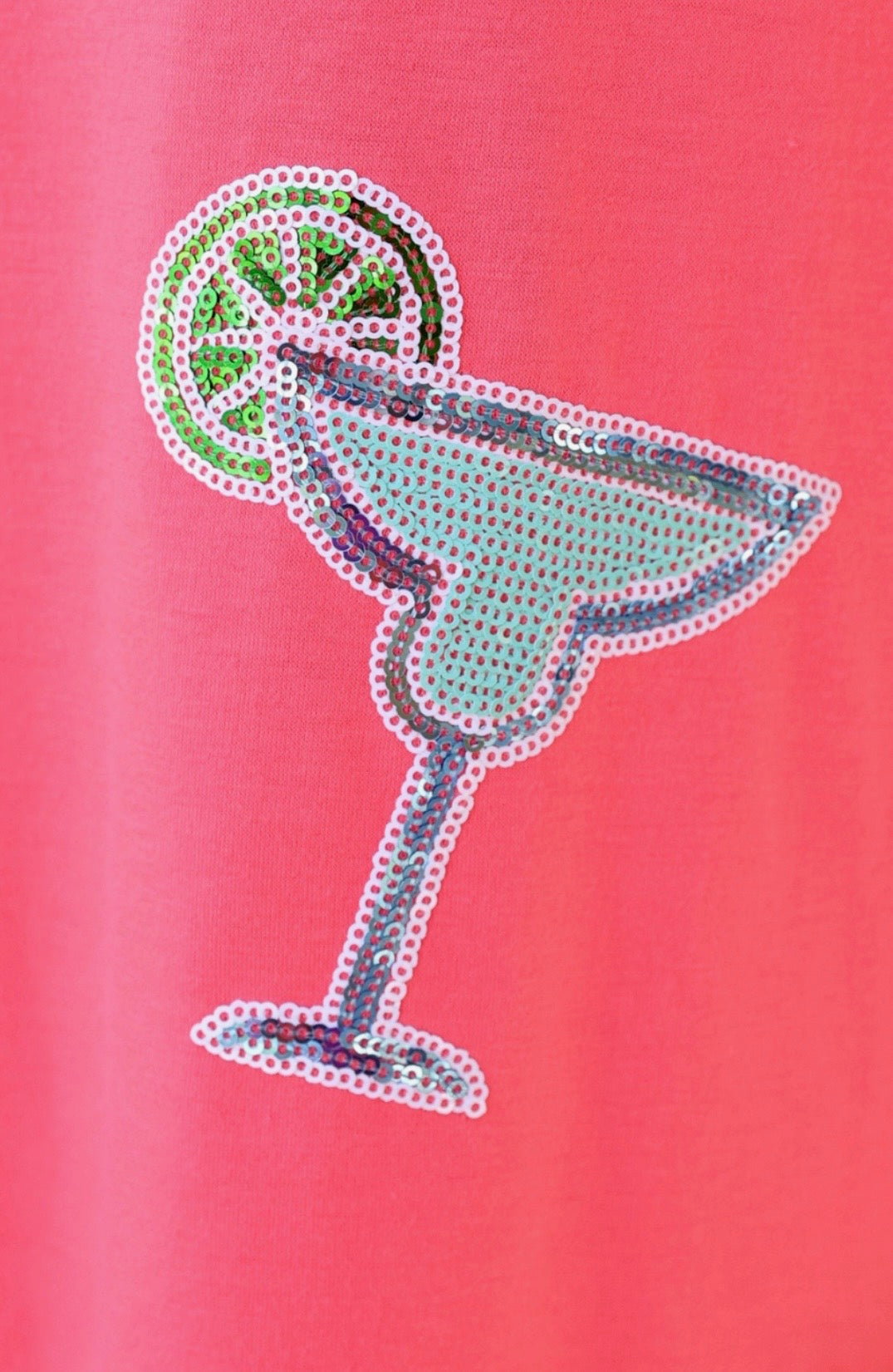 Margaritaville Sequin Patch Top