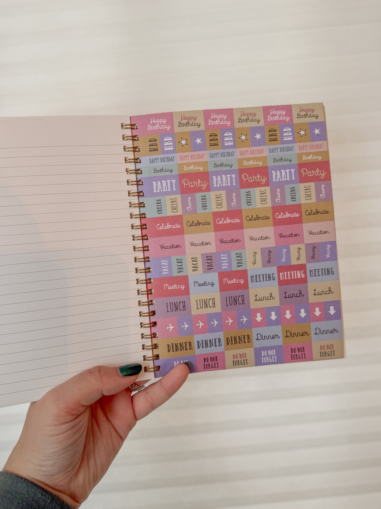 Pretty In Pink Petals Weekly Monthly Planner