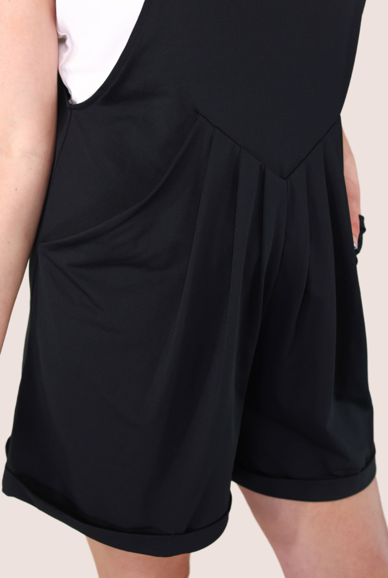 Black Everyday Overall Shorts RGK RTS
