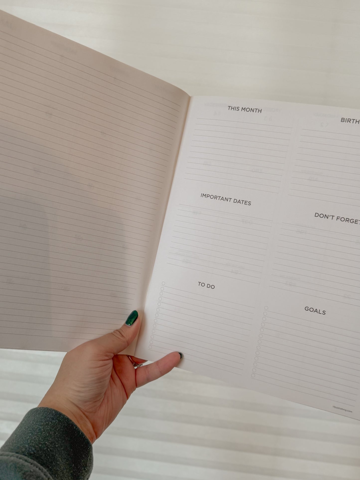 Seriously Citrus Large Monthly Planner