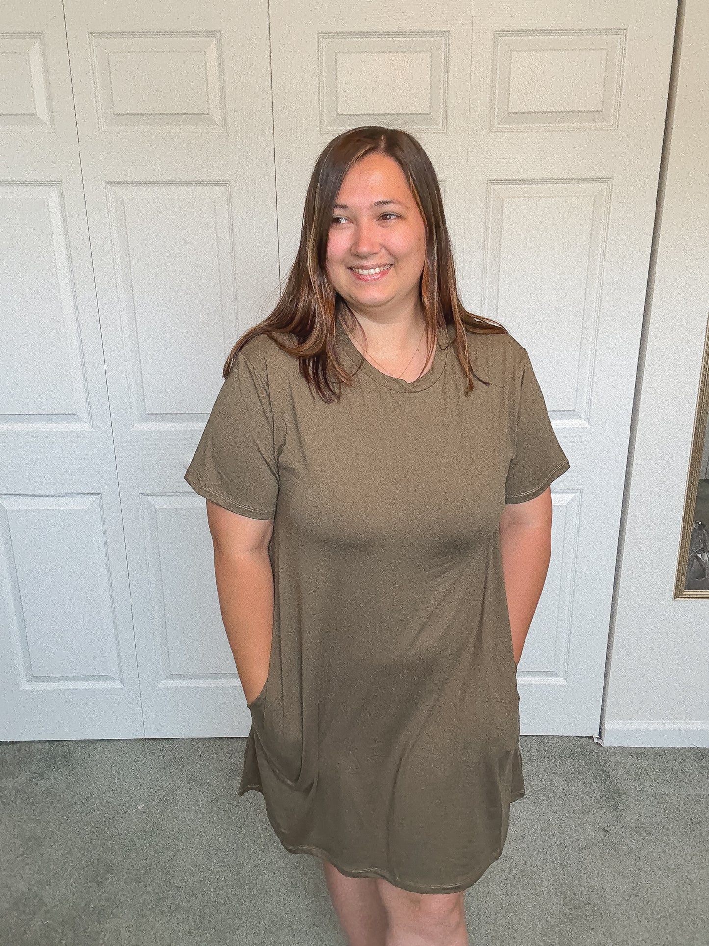 On The Go T-Shirt Dress RGK RTS