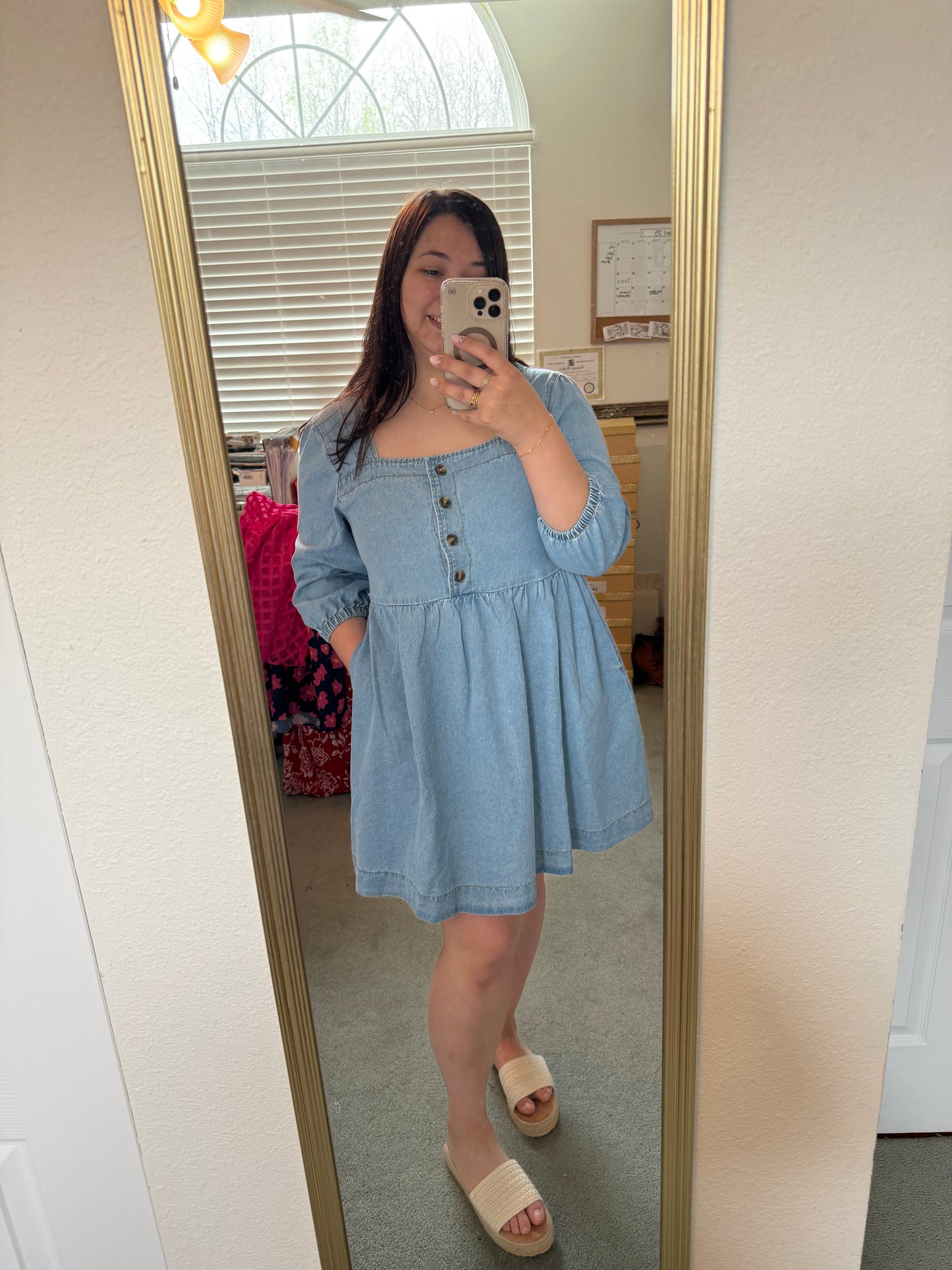 Denim Babydoll Dress RGK RTS