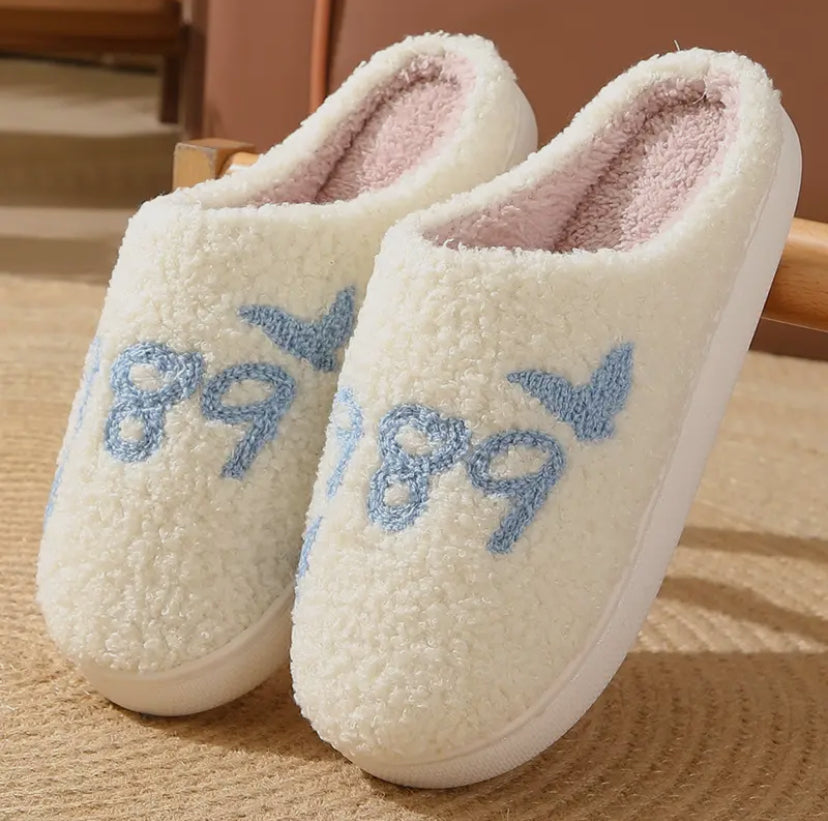 1989 Swiftie Plush Slippers RGK RTS