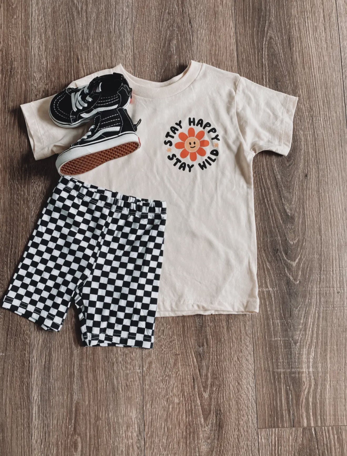 Stay Wild, Stay Happy Toddler Tee RGK RTS