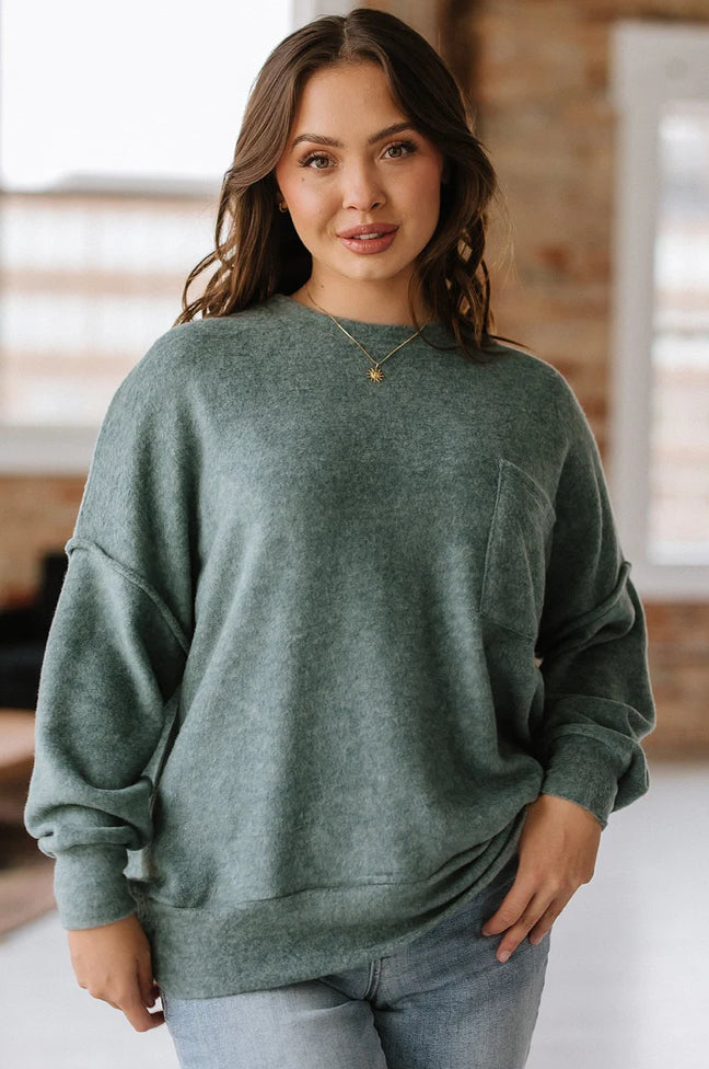 Danika Brushed Oversized Pullover RGK RTS