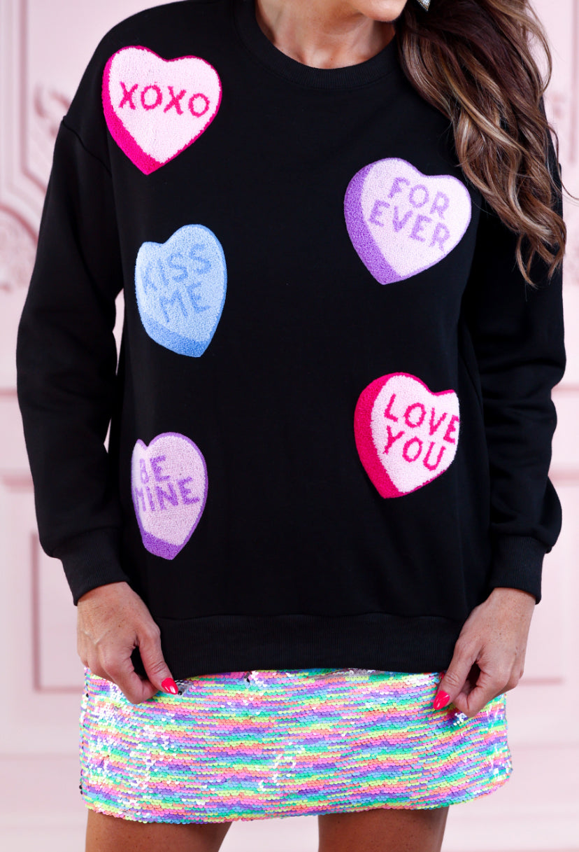 Sugar Rush Chenille Patch Pullover RGK RTS