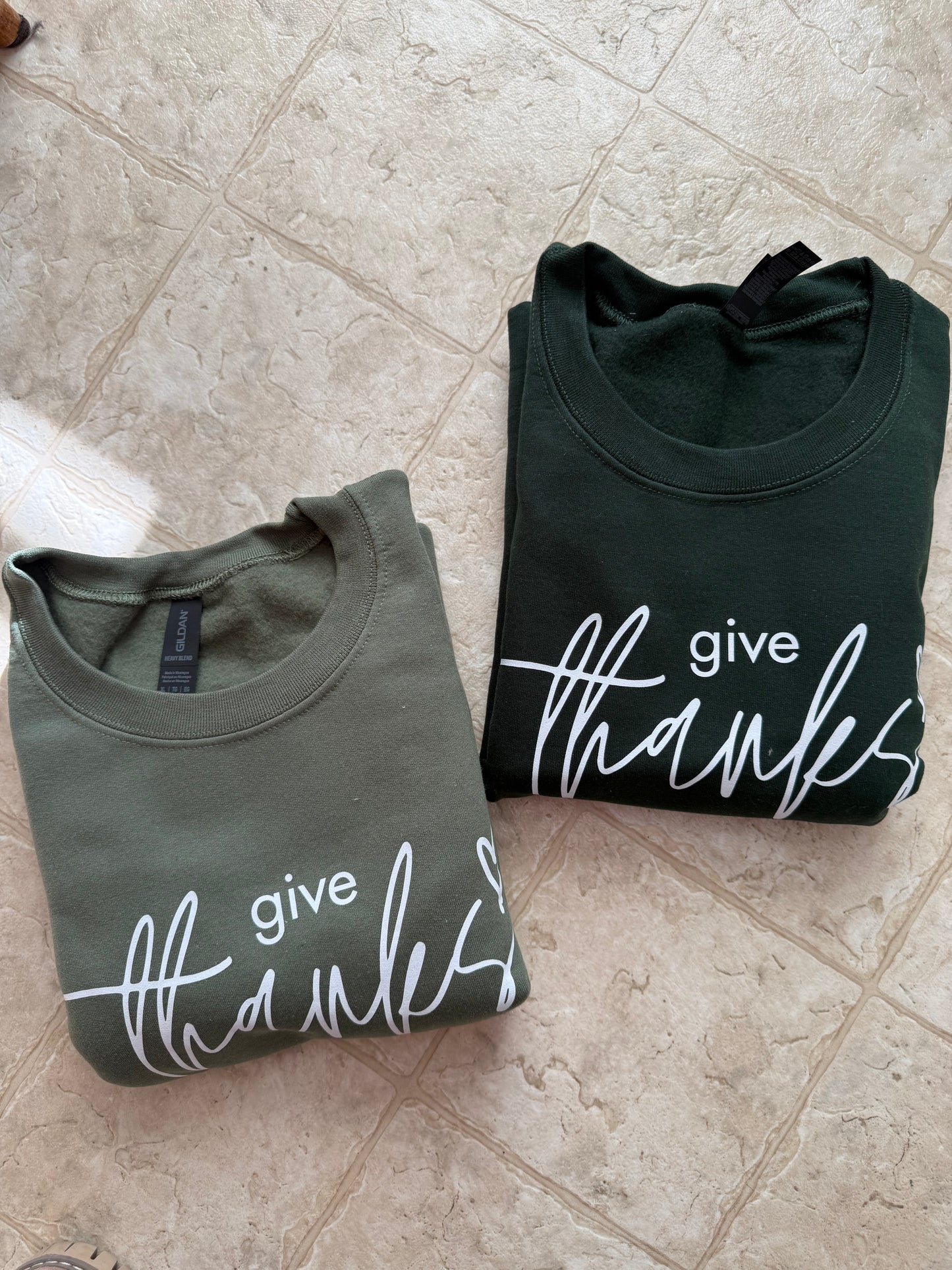 Give Thanks Crewnecks
