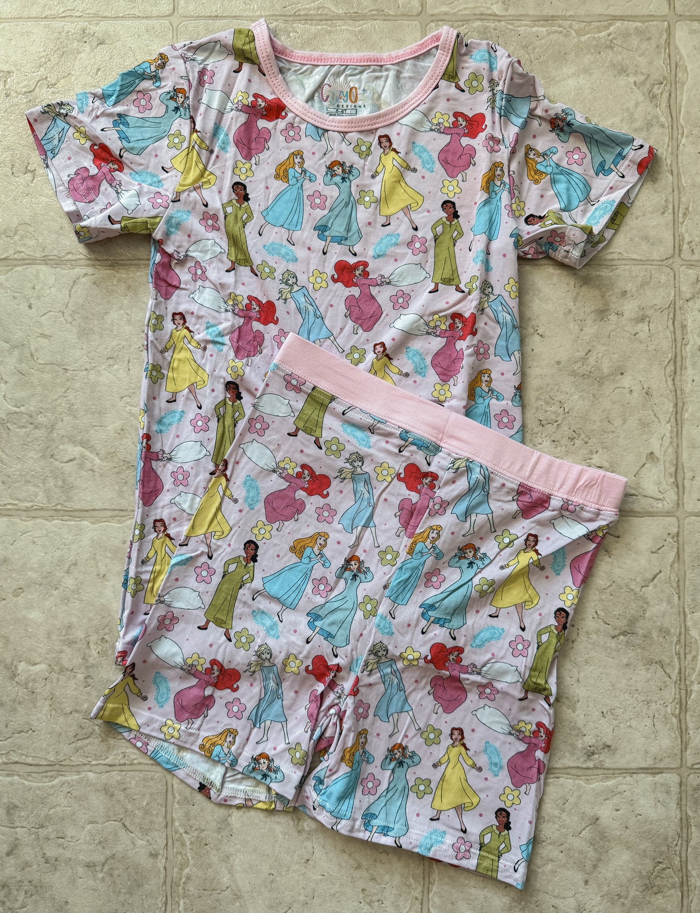 Slumber Party Bamboo Short Sets RGK RTS