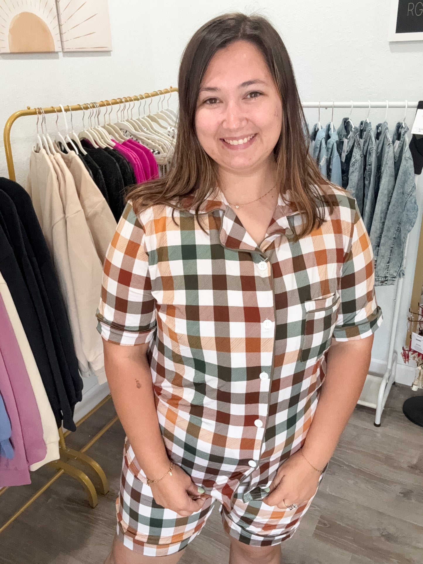 Mommy + Me Harvest Plaid Bamboo RGK RTS