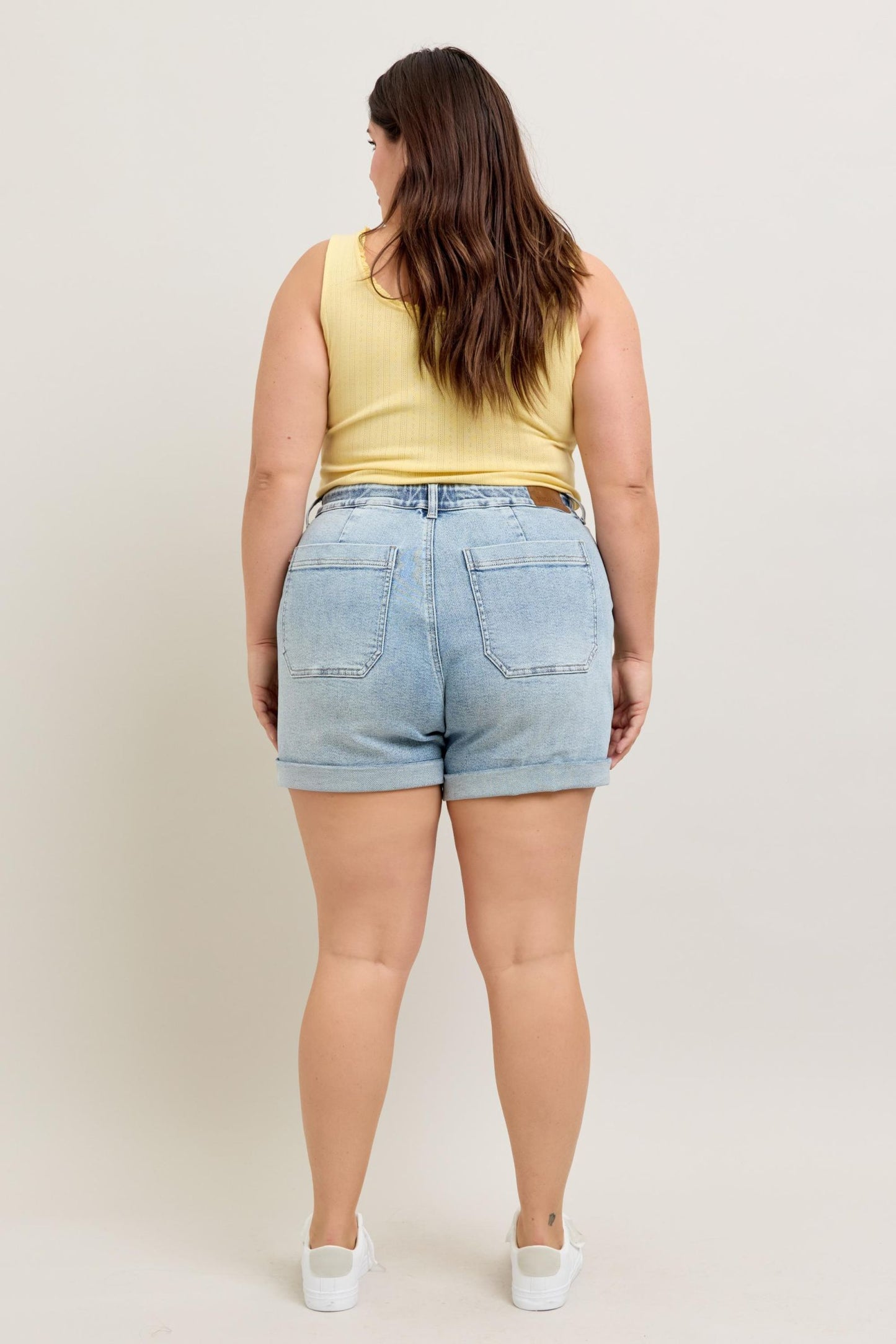 Judy Blue High Waist Cuff Jogger Shorts