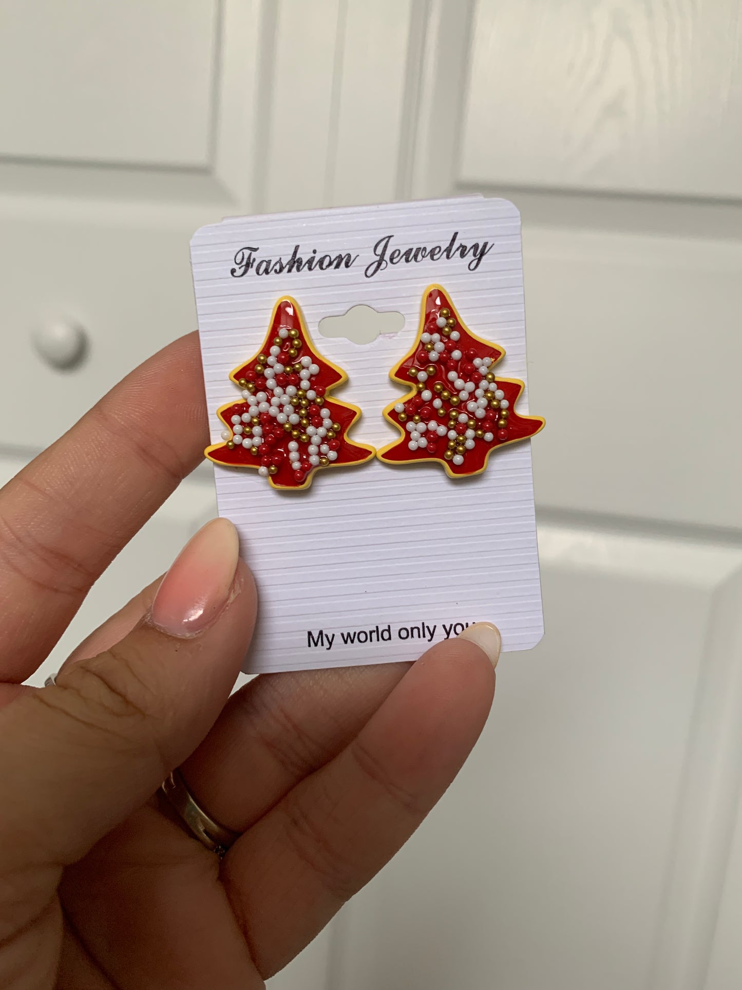Christmas Tree Earrings