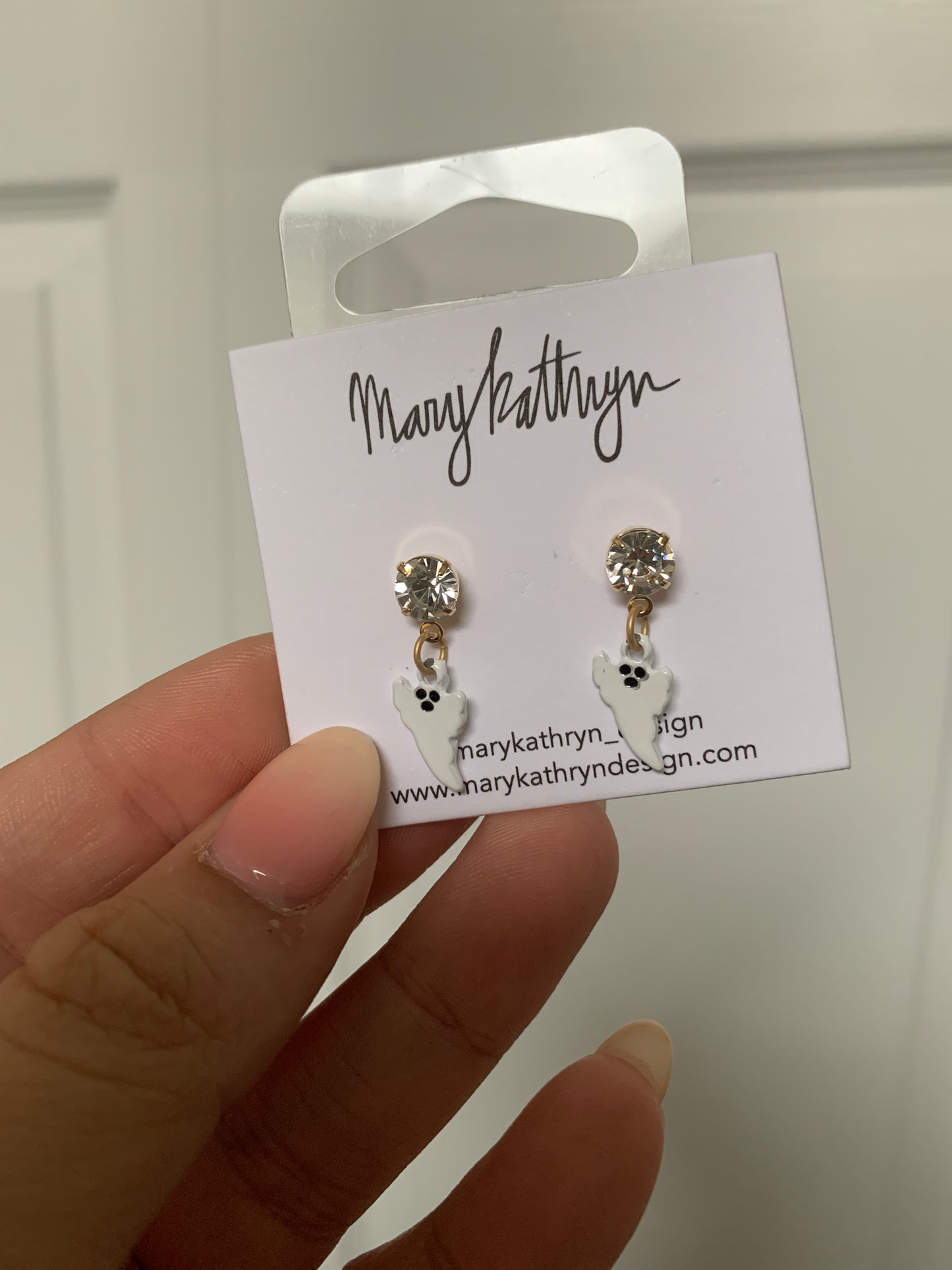 Ghost Dangle Earrings