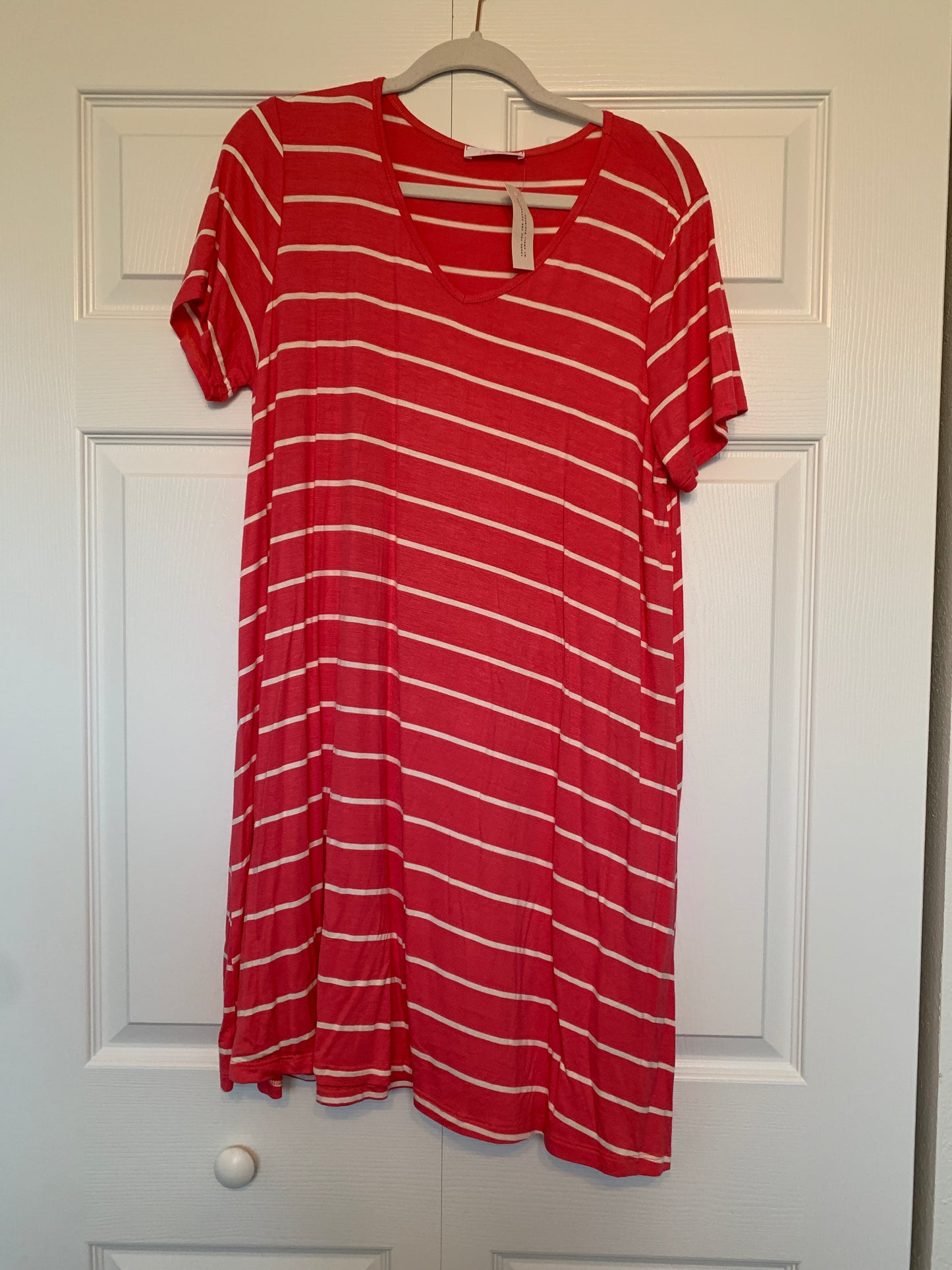 Striped T-Shirt Dress