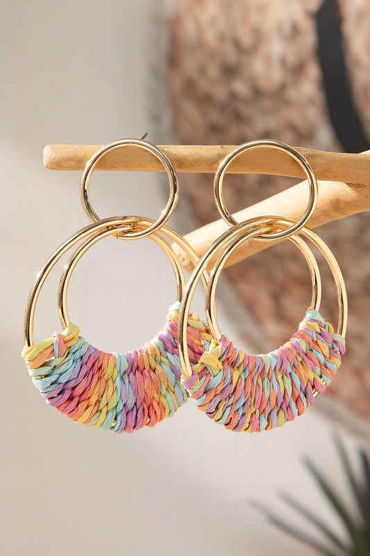 Rainbow Boho Earrings RTS