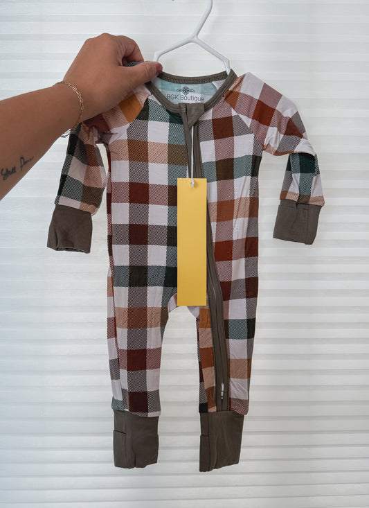 Mommy + Me Harvest Plaid Bamboo RGK RTS