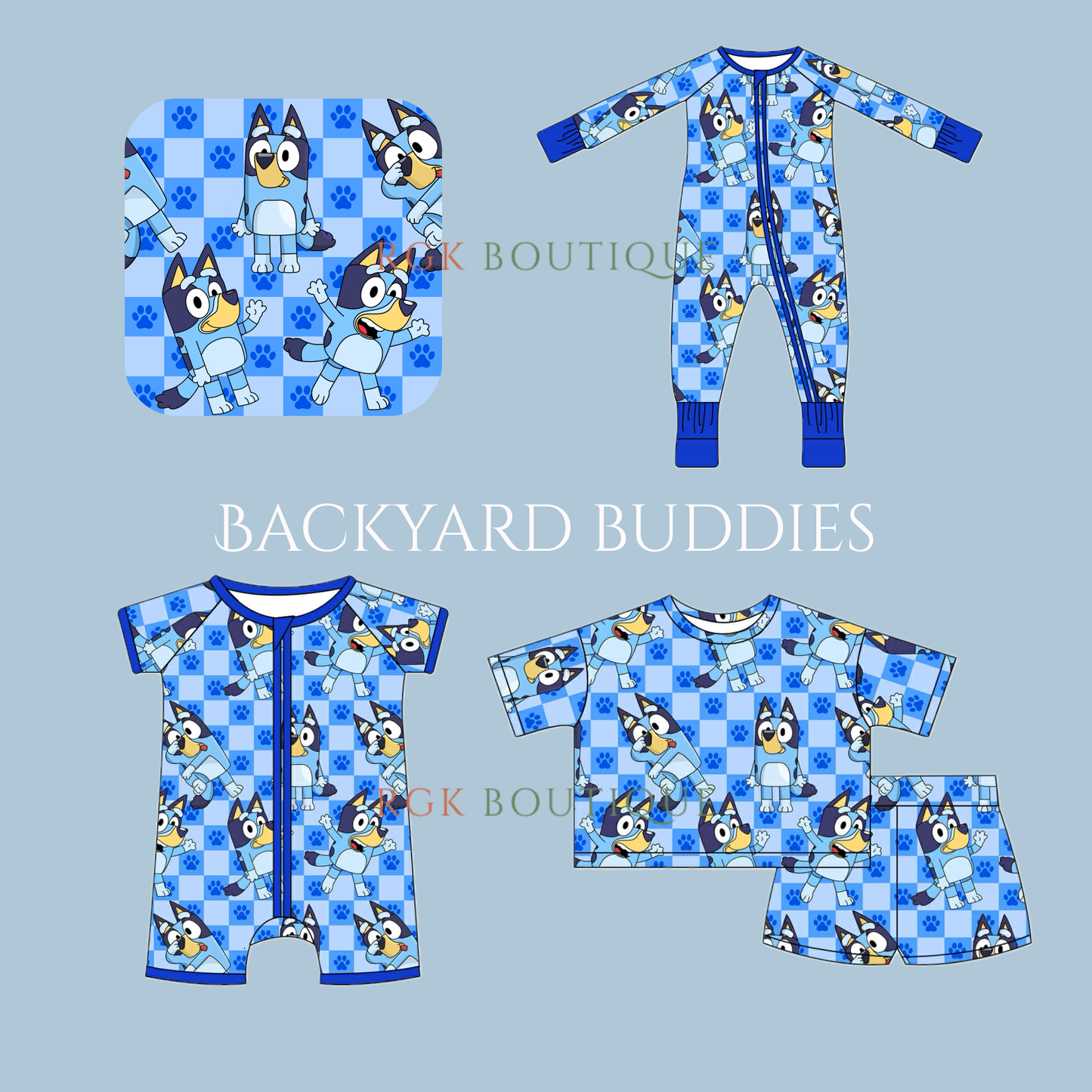 ETA EARLY MAY - Backyard Buddies Bamboo Lounge Set