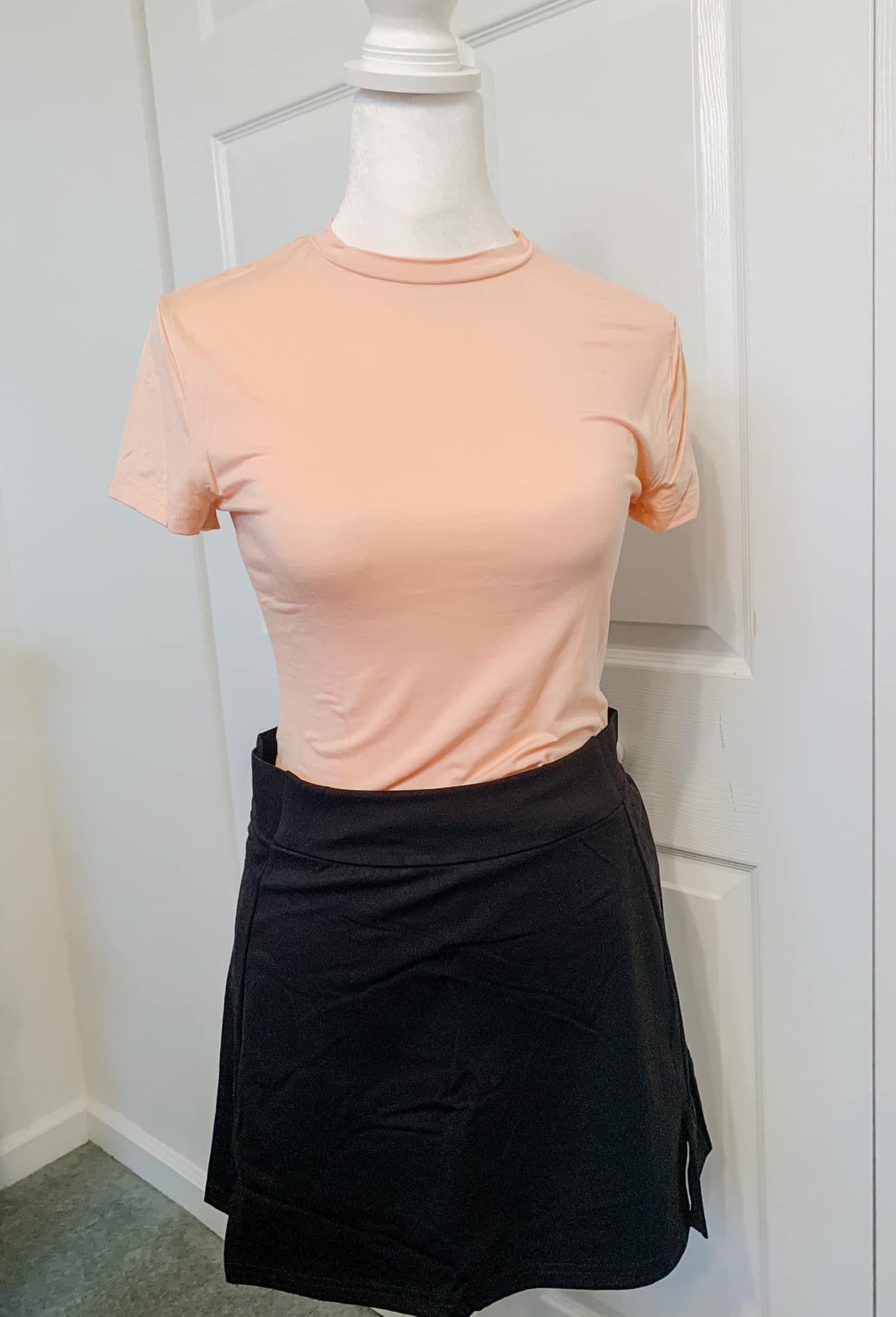 Light Pink Fitted Top RTS