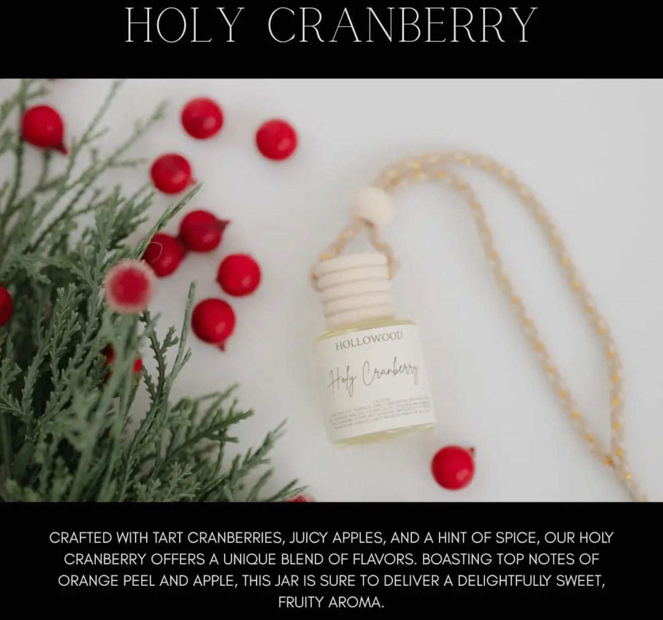 Holiday Car Diffusers