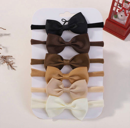 Kids Bow Headband Set