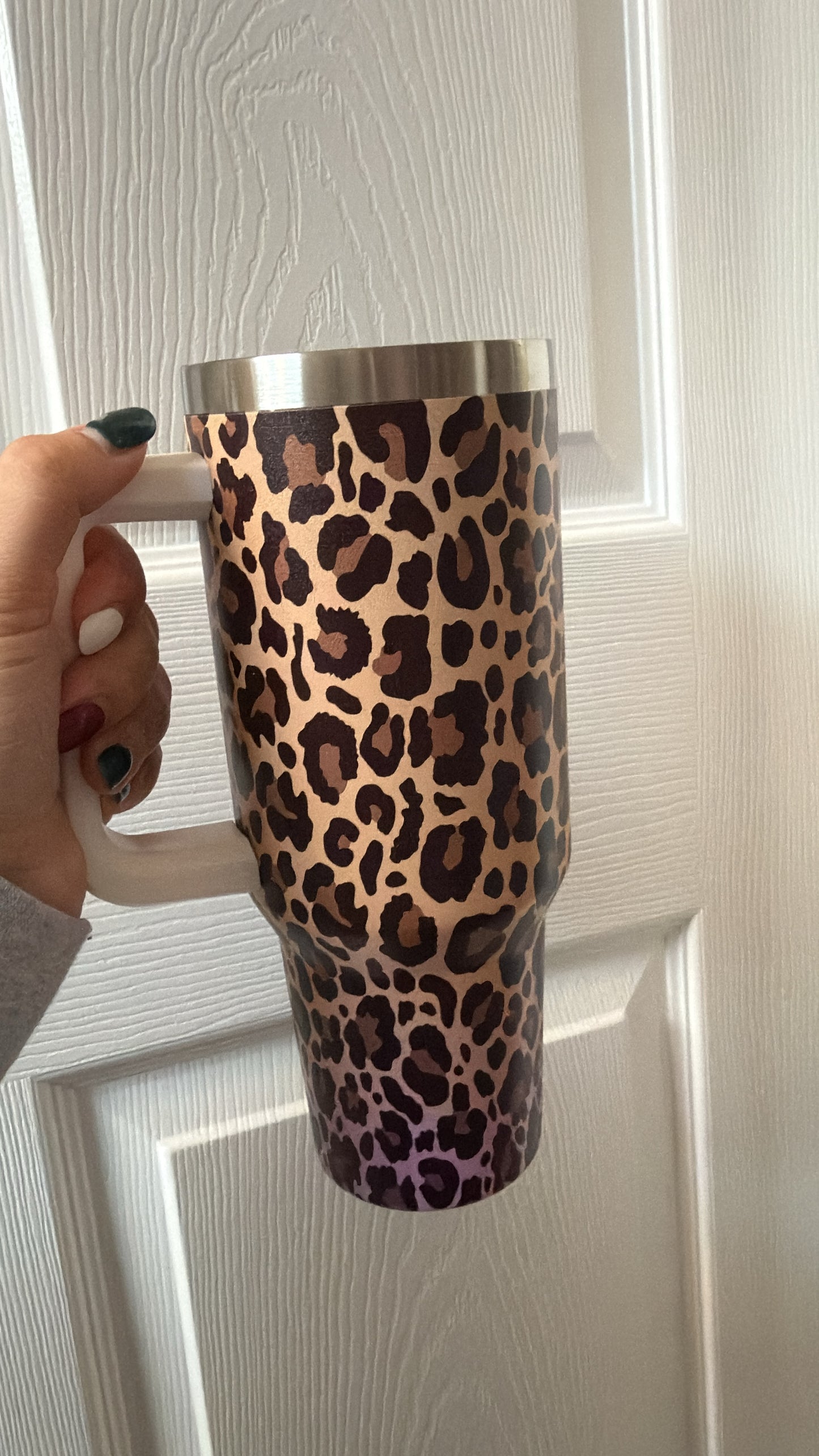 Leopard 40oz Tumbler