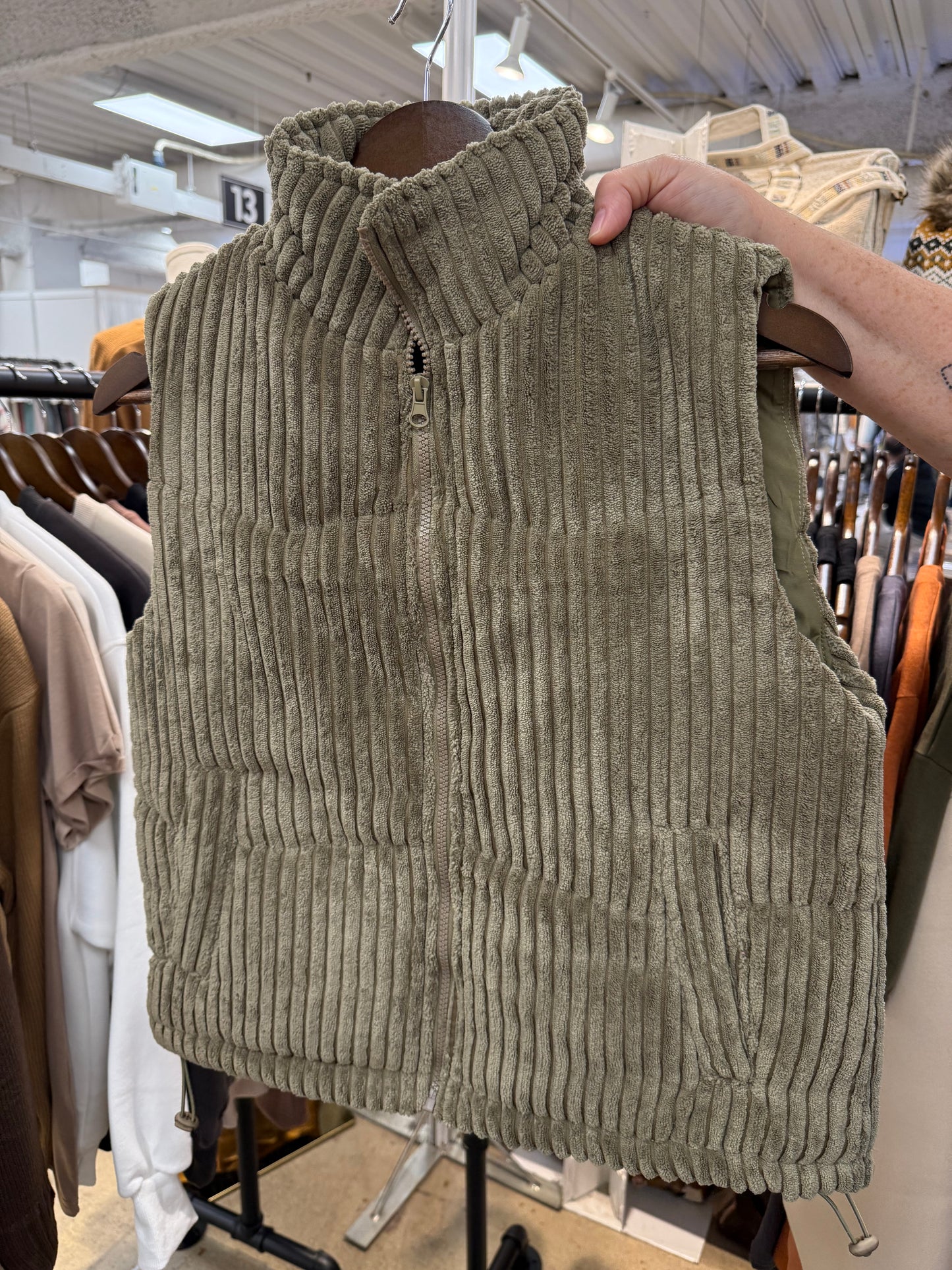 Corduroy Vest - 2 Colors