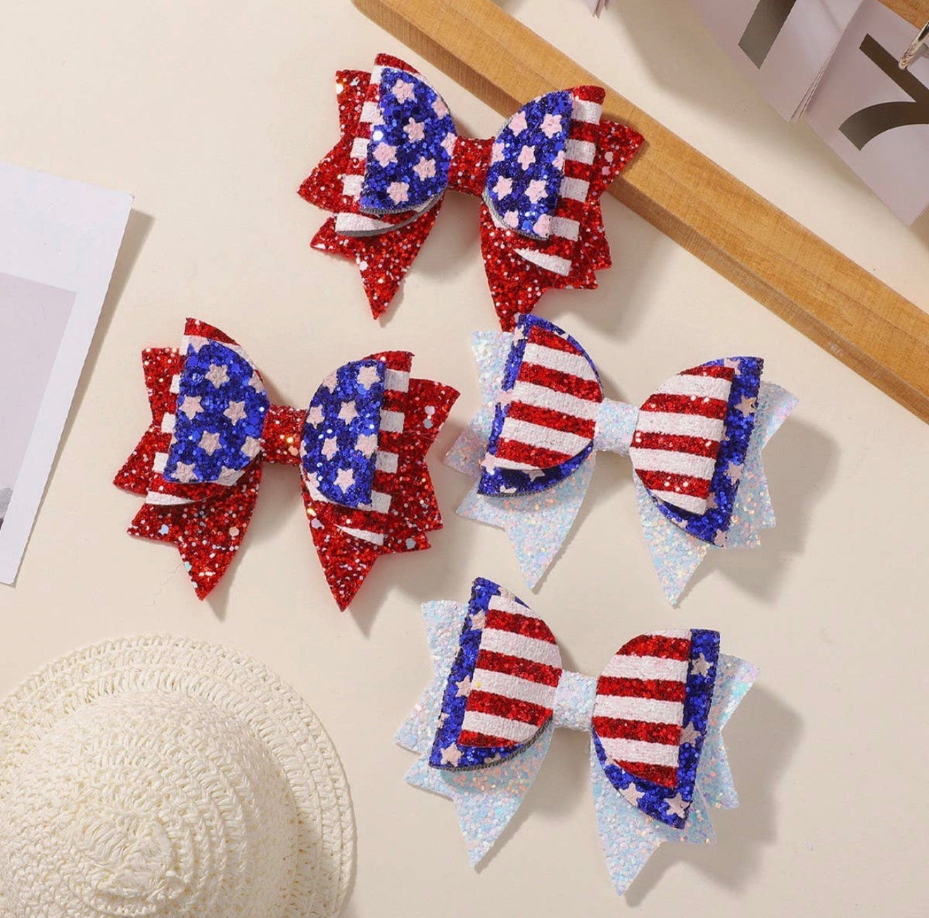 Kids Party Hair Bows