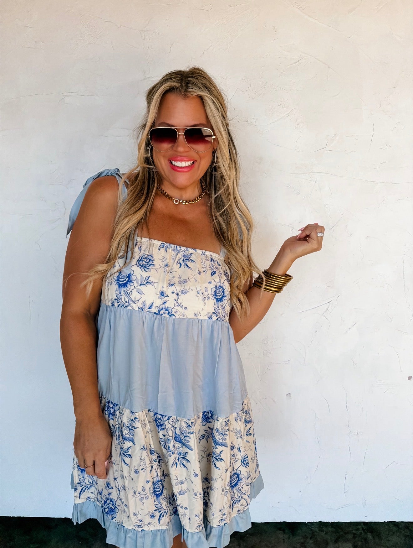 Garden Party Floral Dress