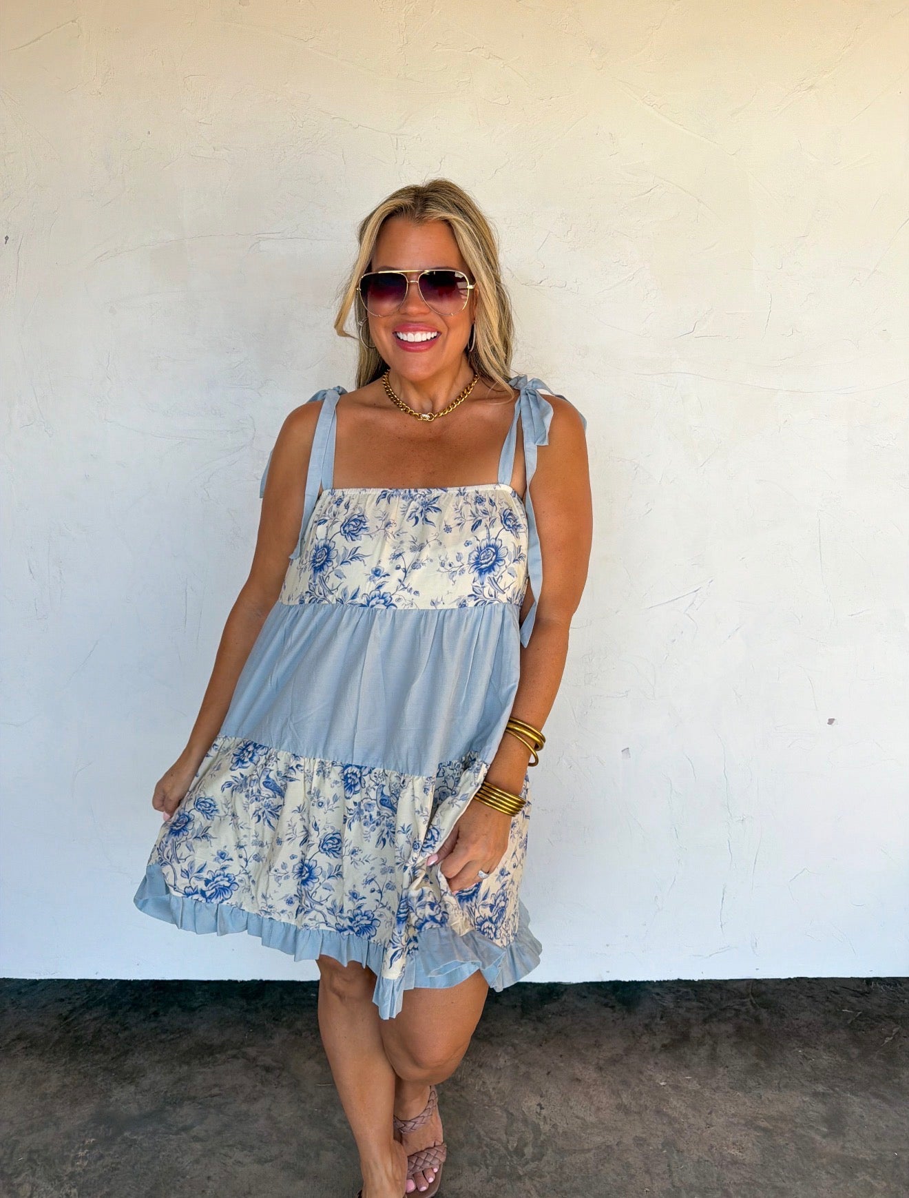 Garden Party Floral Dress