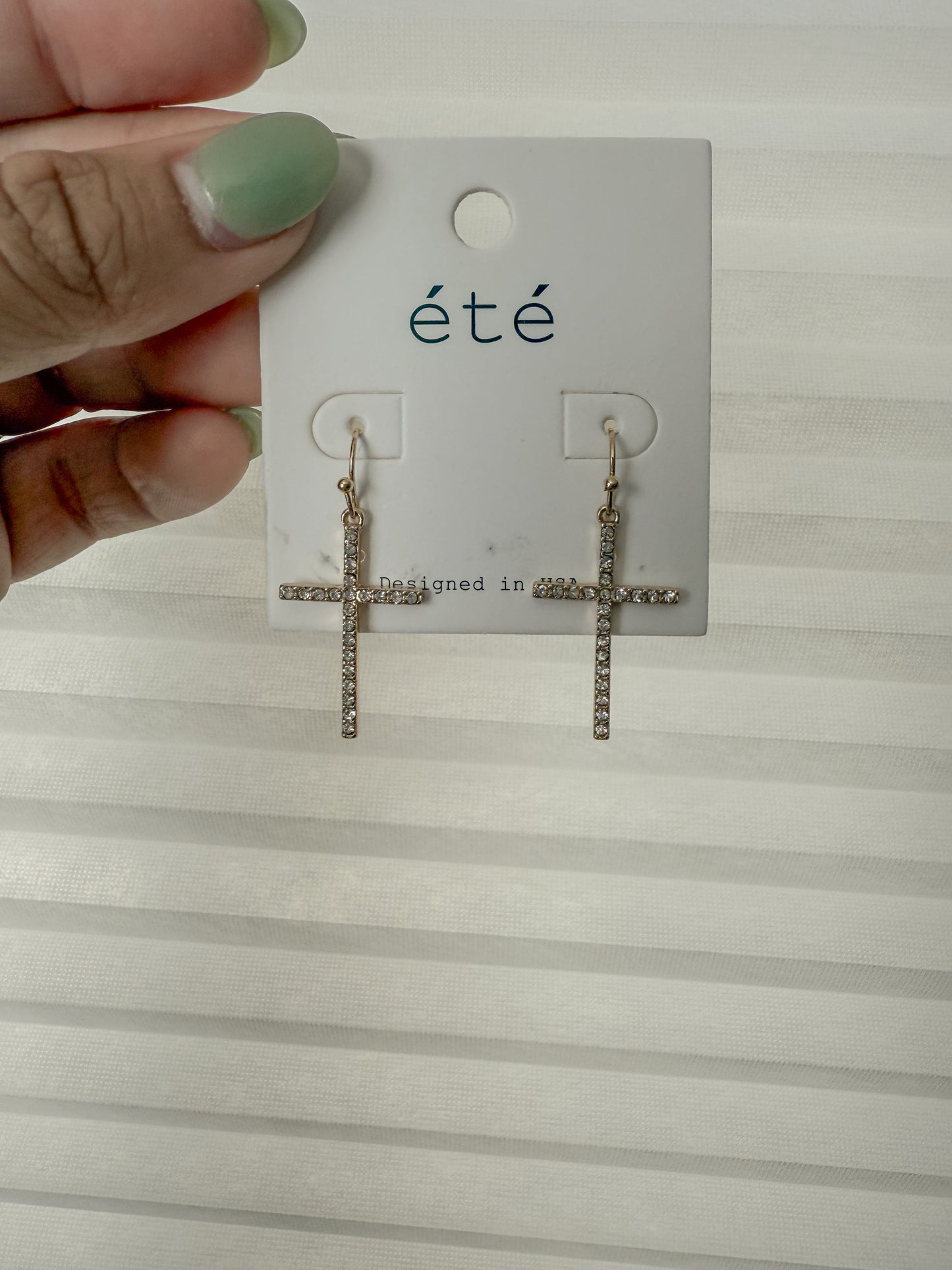 Cross Earrings RGK RTS