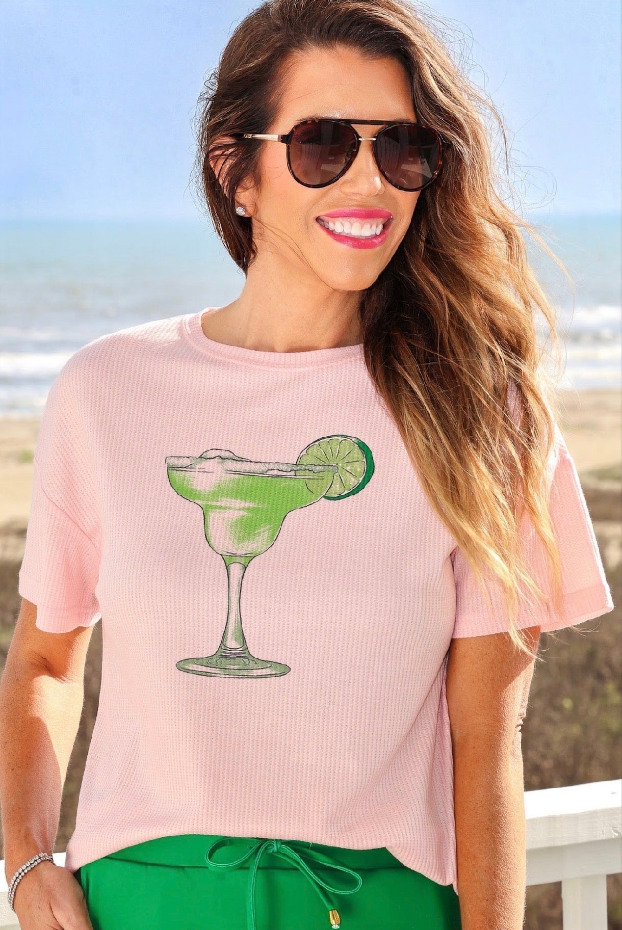 Margarita Weekend Waffle Tee