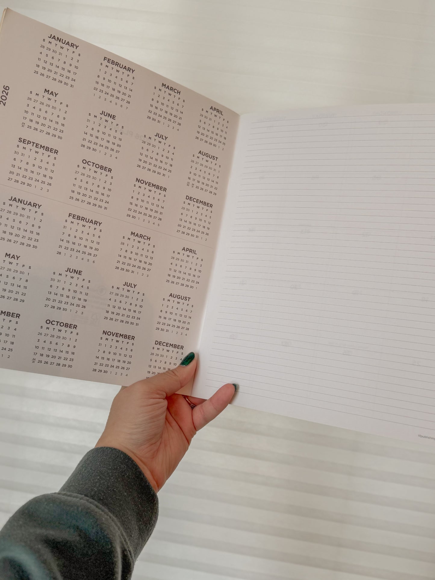 Seriously Citrus Large Monthly Planner