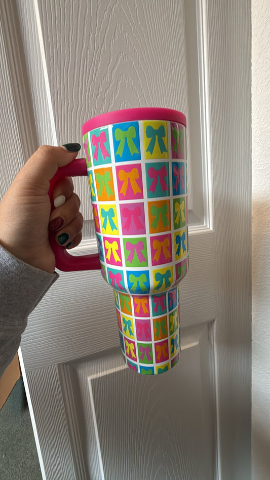 Bow Bananza 40oz Tumbler