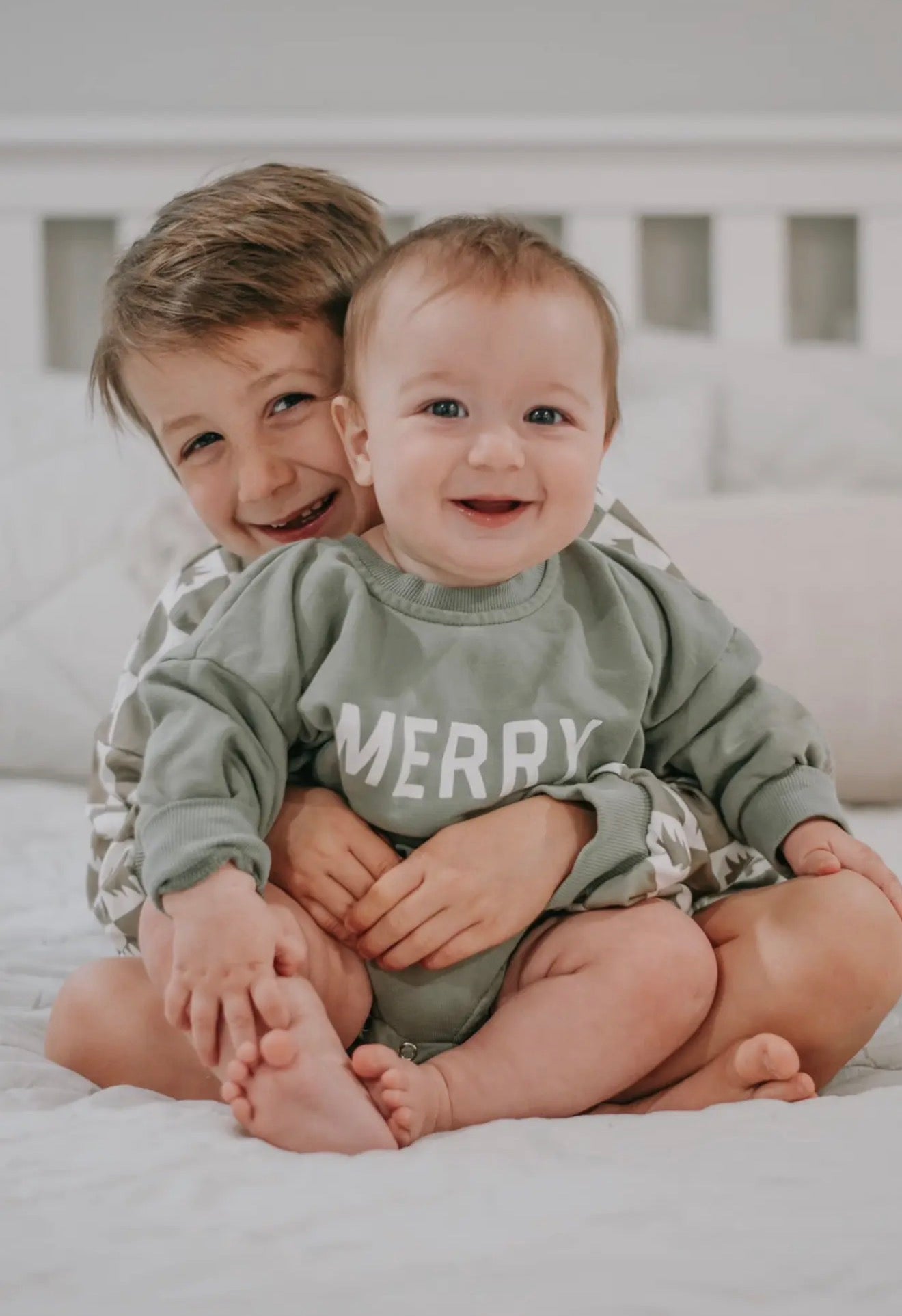 Merry Organic Cotton Crew/Romper
