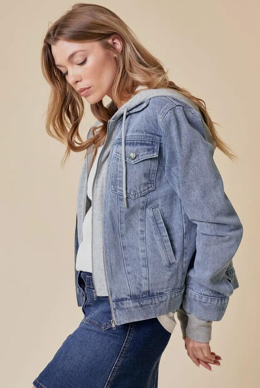 Denim Sweatshirt Jacket RGK RTS