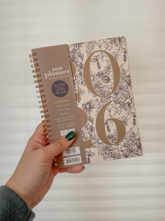 La Champagne Year Weekly Monthly Planner