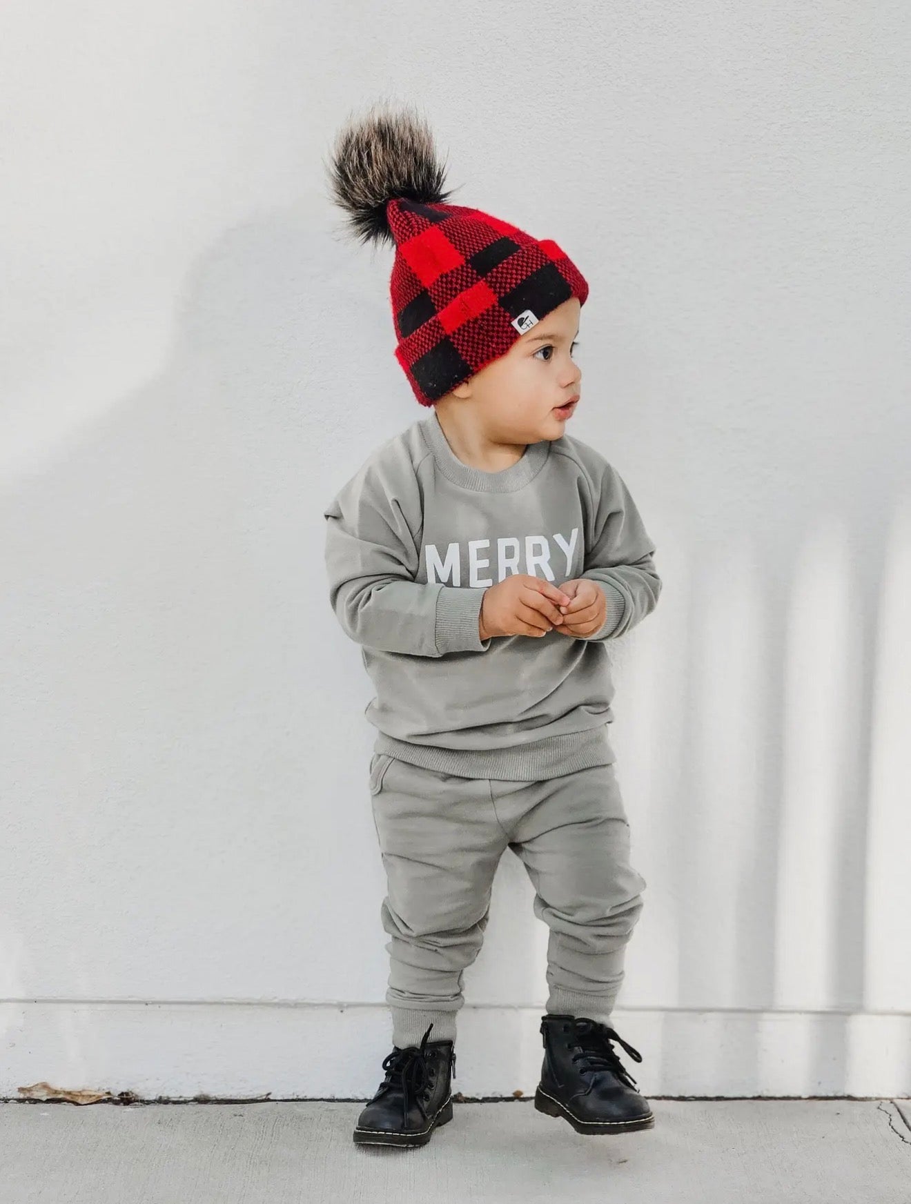 Merry Organic Cotton Crew/Romper