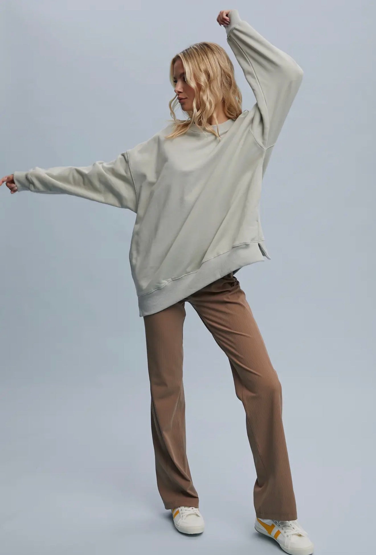 Oversized French Terry Pullover
