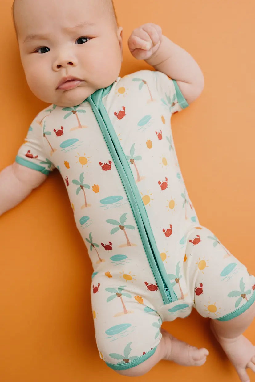 Wave Crawler Bamboo Short Romper RGK RTS