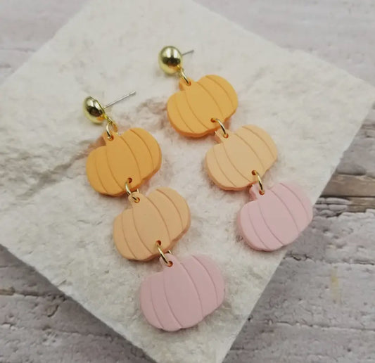 Pumpkin Drop Earrings RGK RTS