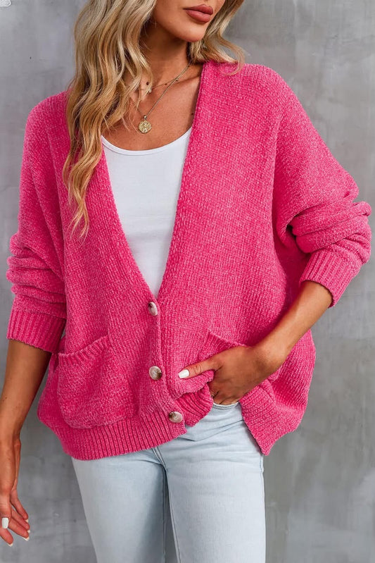 Pink Button Sweater RGK RTS