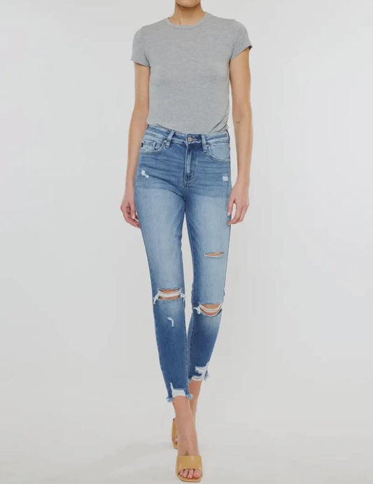 Kancan High-Rise Ankle Skinny Jeans RGK RTS