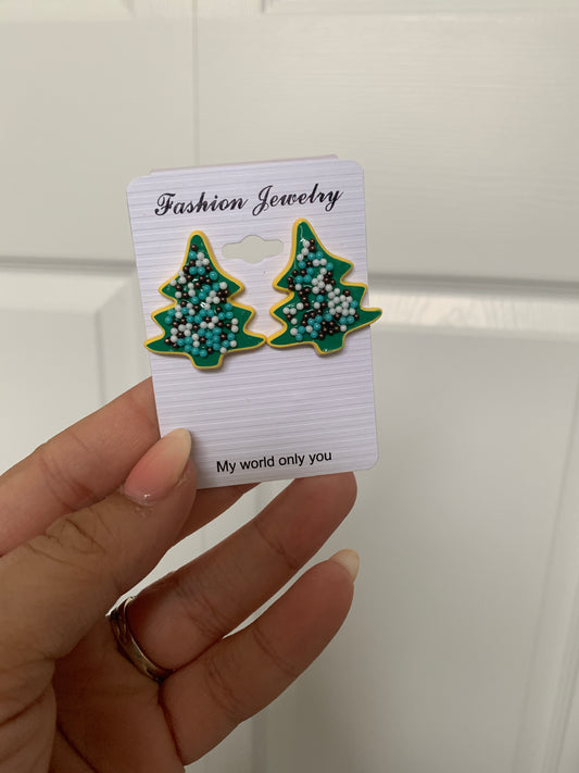 Christmas Tree Earrings RGK RTS