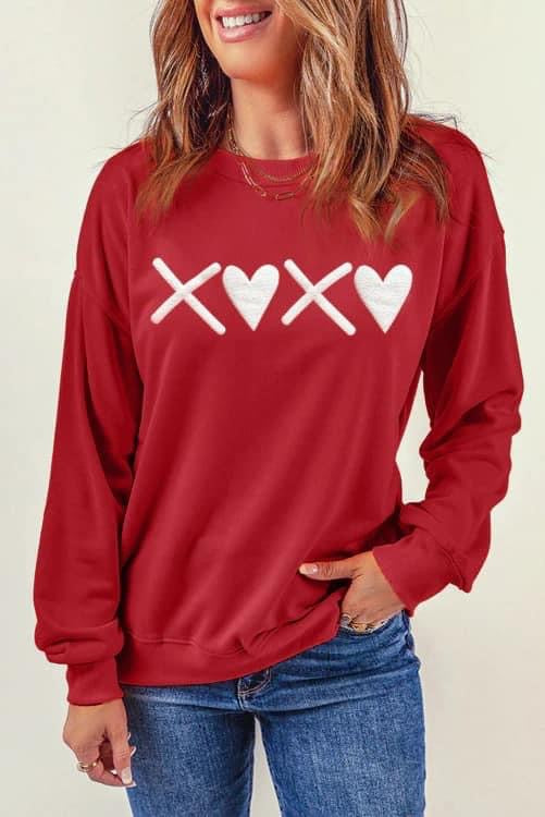 XOXO Crewneck Top RGK RTS