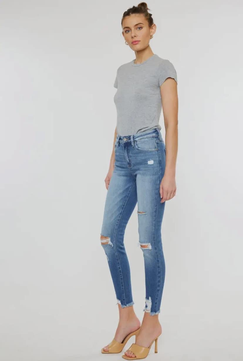 High Rise Ankle Skinny Jeans RGK RTS