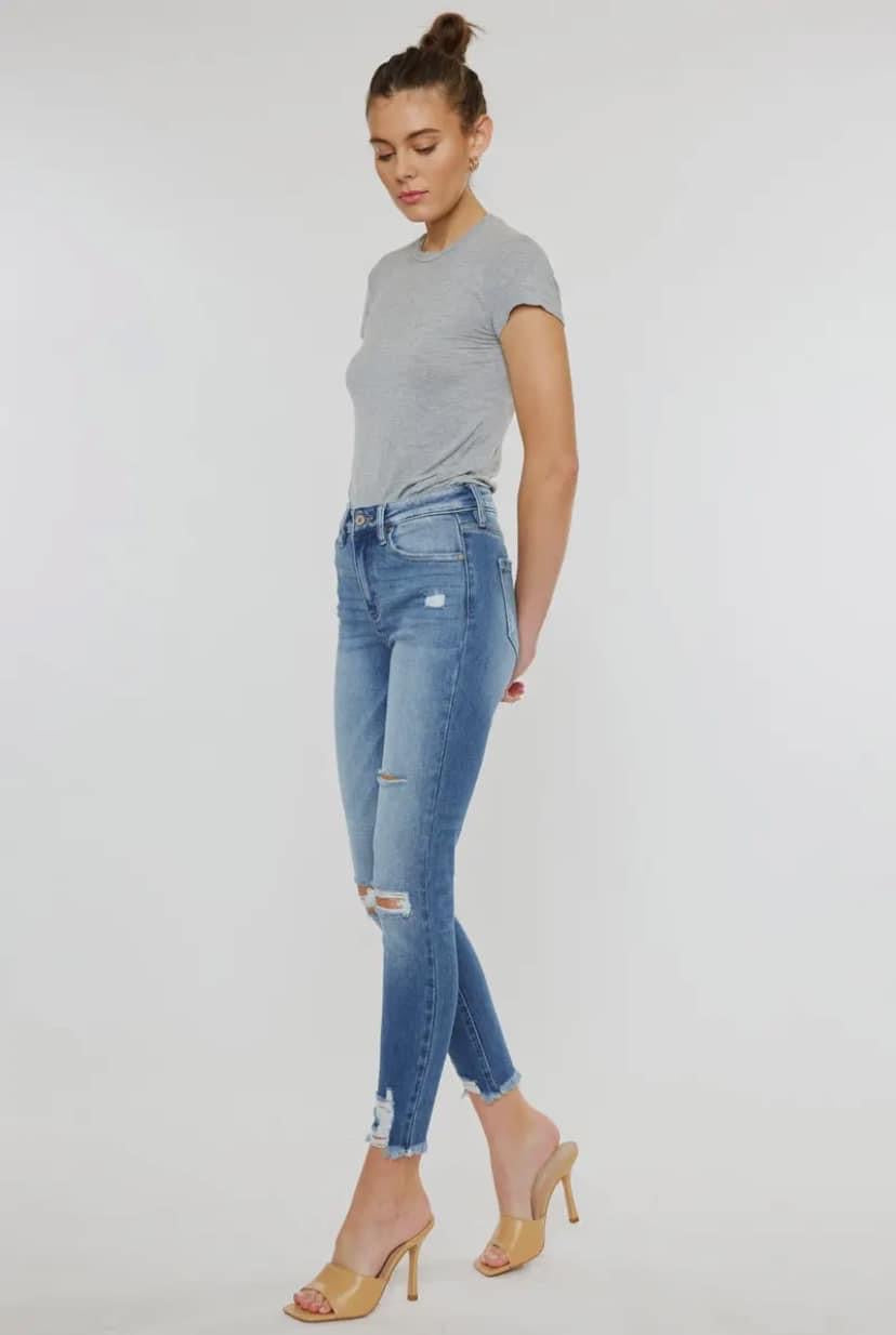 High Rise Ankle Skinny Jeans RGK RTS