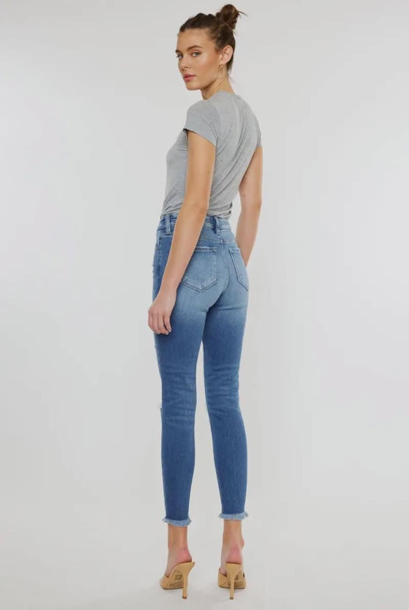 High Rise Ankle Skinny Jeans RGK RTS