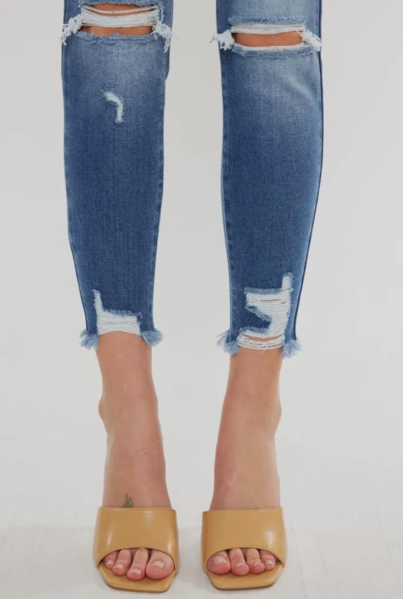 High Rise Ankle Skinny Jeans RGK RTS