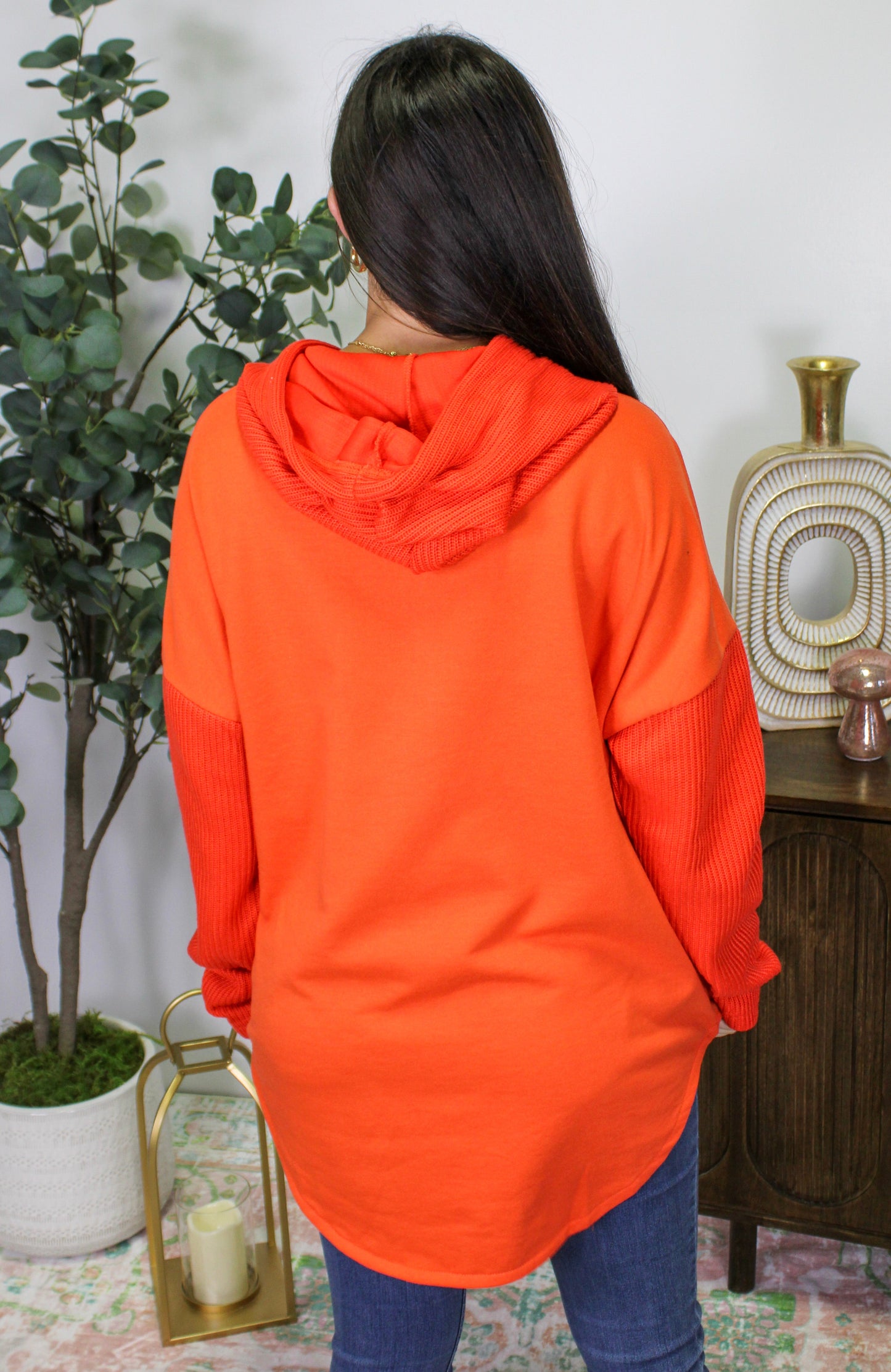 Orange Hooded Jacket RTS