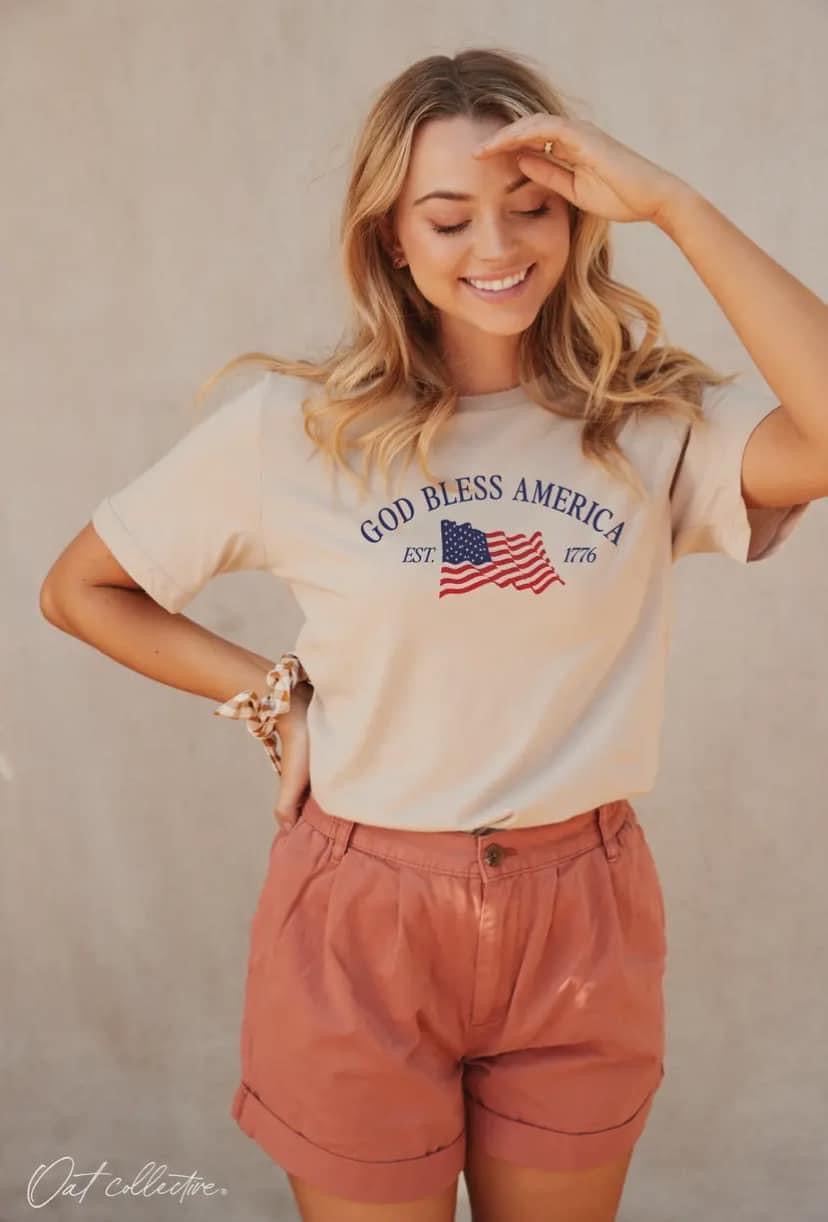 God Bless America Tee RGK RTS